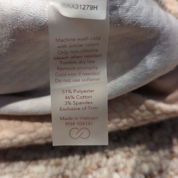 Calia Carrie Underwood Cloud Extended Neck Sweatshirt Pullover Small Peach - Picture 6 of 7